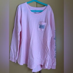 State of Mind Pennsylvania Light Pink Long Sleeve Tee